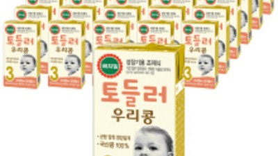 우리 아이 건강 간식, 베지밀 토들러 우리콩 3단계 64개 후기! 🤫